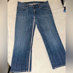 Size 29. Citizens of Humanity cropped jeans.